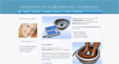 Desktop Screenshot of 4-balance.com