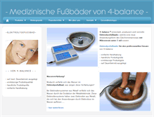 Tablet Screenshot of 4-balance.com